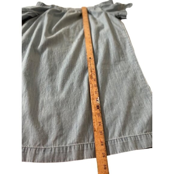 Madewell Denim Azalea Off the Shoulder Midi Dress Size Small - Picture 11 of 13